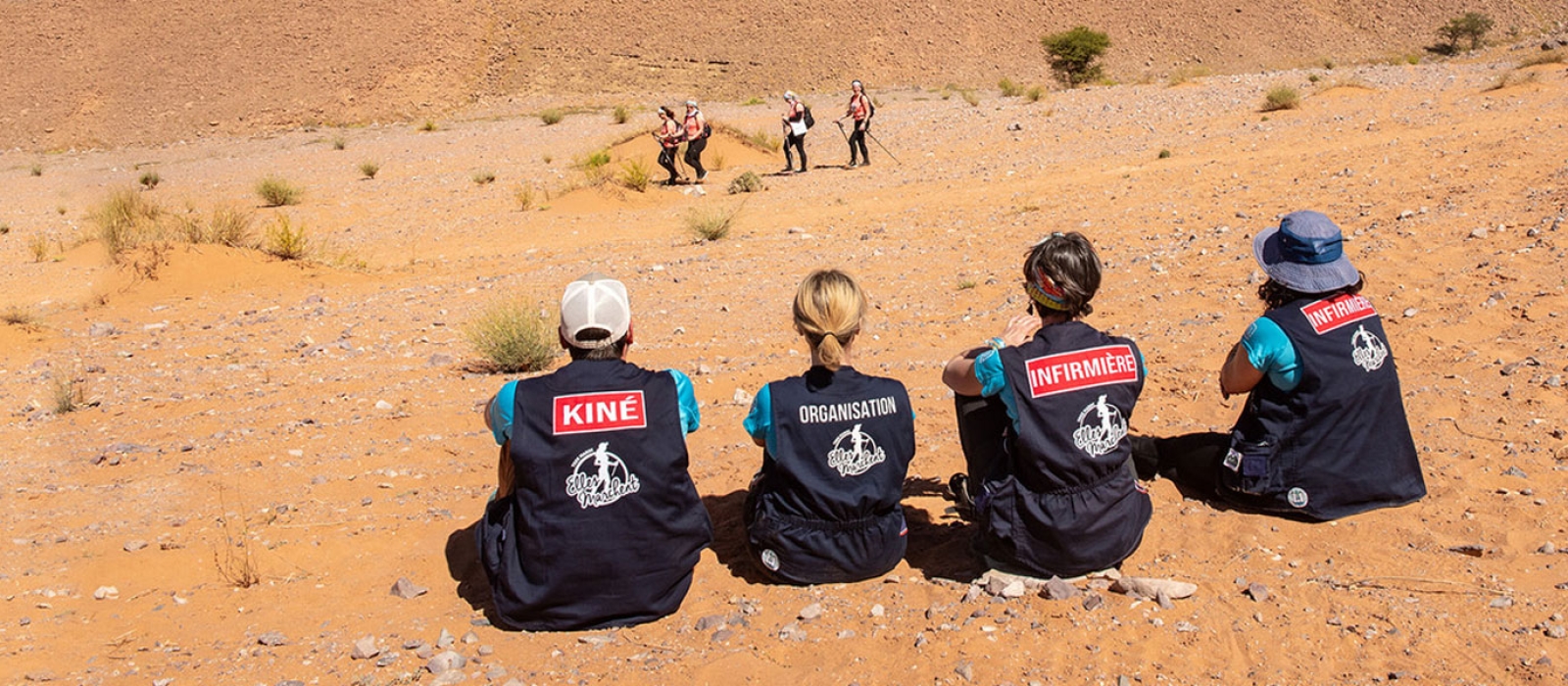 Les Bénévoles du Trek Elles Marchent